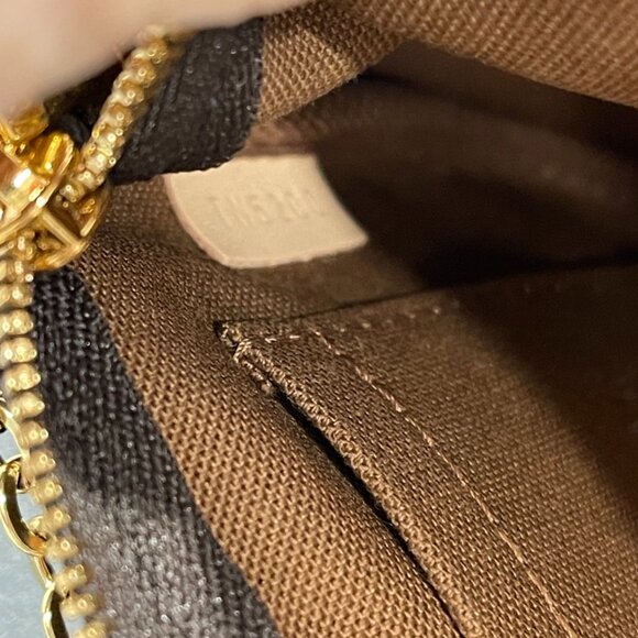 Louis Vuitton Monogram Canvas Multi Pochette Accessories Gold Hardware (118344) - Picture 10 of 12